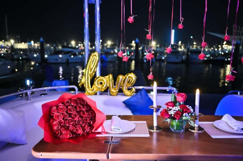 Luxury Proposal on a Yacht in Dubai - The Experience: From Start to Finish