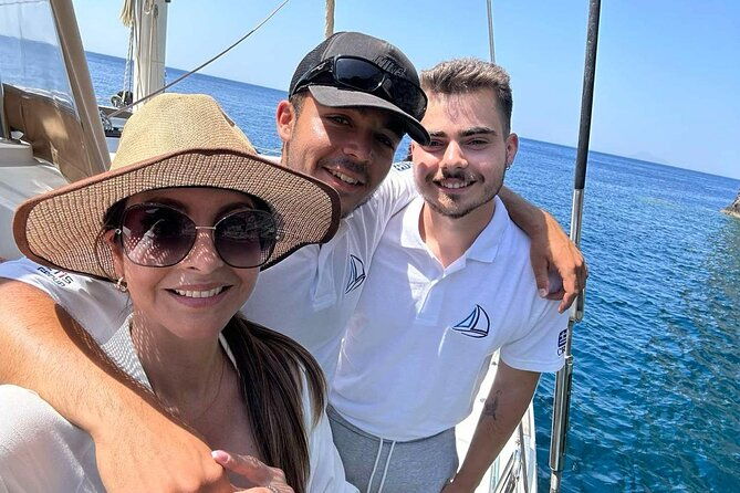 luxury-santorini-sailing-cruise-lunch-bbq-open-bar-transfers