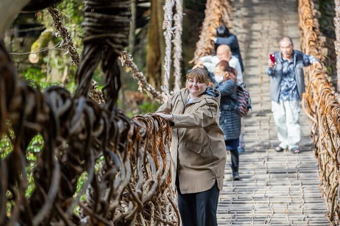 Luxury tour to Iya Valley's Kazurabashi and Oboke gorge by boat - Key Points