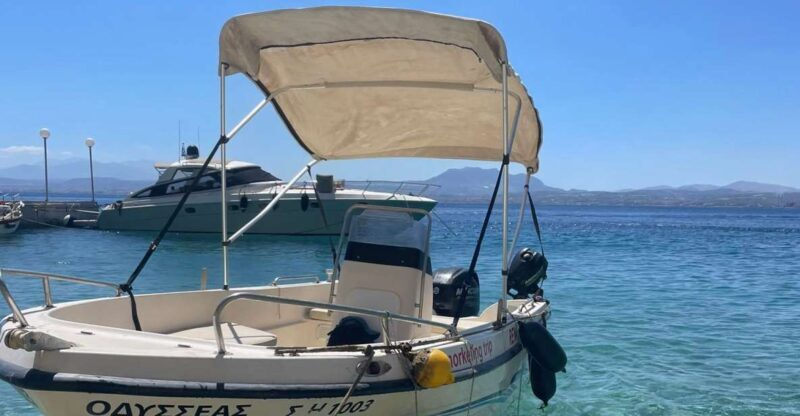 Lygaria: Private Motorboat Cruise with Snorkeling & Swimming - Exploring Crete’s Coastline by Private Motorboat