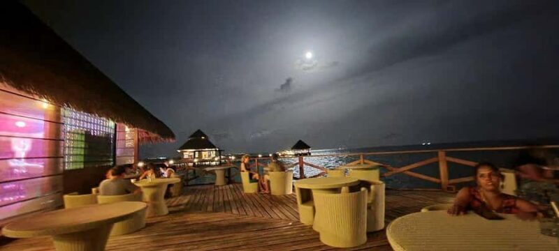 Maafushi: Adaaran Resort Evening Visit  Dinner & Alcohol - Key Points