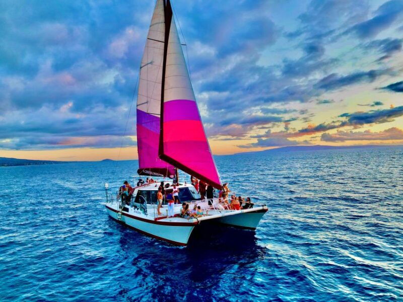 maalaea-harbor-sunset-sail-on-a-charming-hawaiin-catamaran