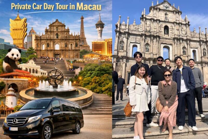 Macau Day Tour: Explore Three Major Islands by Car and Walk - What to Expect from the Macau Island Hopping Tour