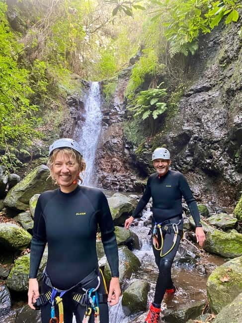 Madeira Short Canyoning For Beginners Rochão Level 1 - Key Points