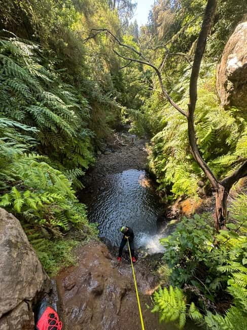 Madeira Short Canyoning For Beginners Rochão Level 1 - What to Expect from Your Madeira Canyoning Adventure
