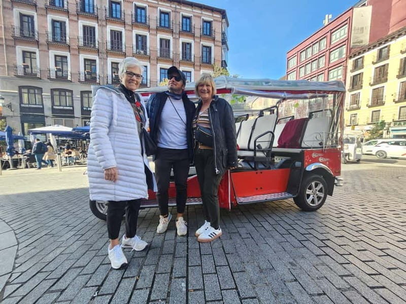 Madrid: 2-hour private tuk tuk tour - A closer look at the Madrid tuk tuk tour