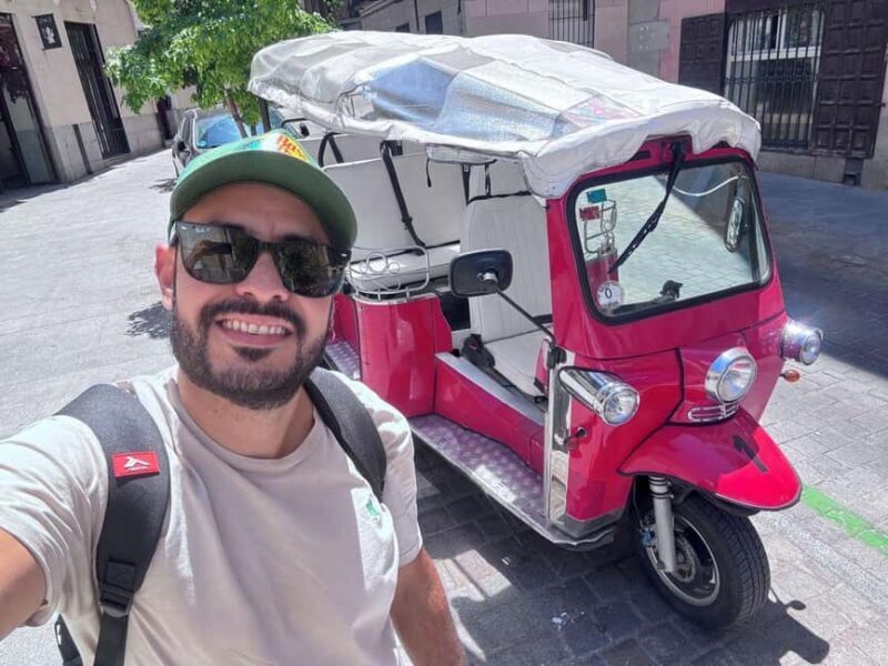 Madrid: 4-Hour Tuk Tuk Guided Tour - Key Points