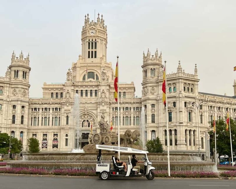 Madrid: Discover the City by Private Electric Tuk Tuk - The Guide and Experience