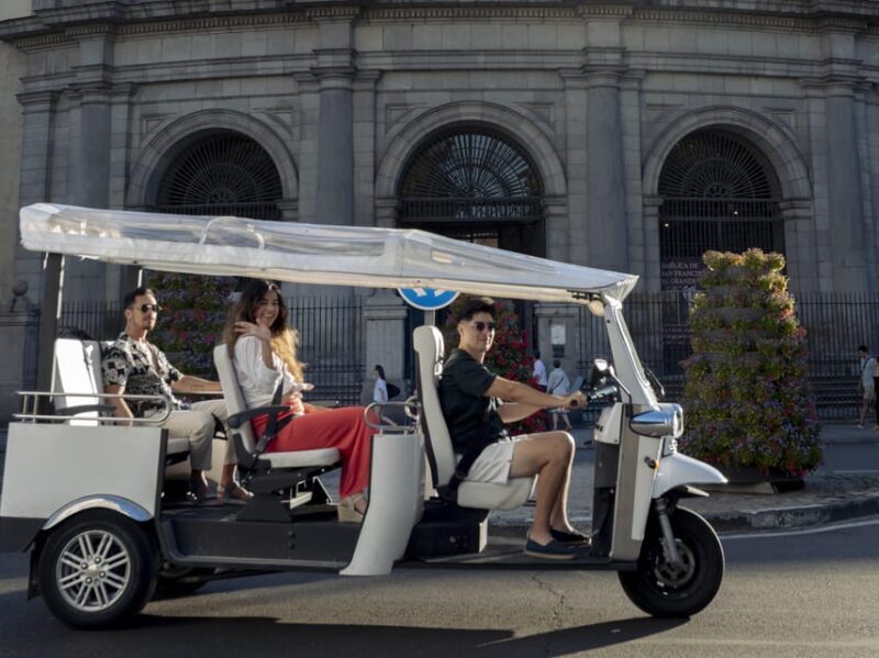 Madrid: Eco-Friendly, Private, and Unique Tuk Tuk Experience - The Experience in Practice