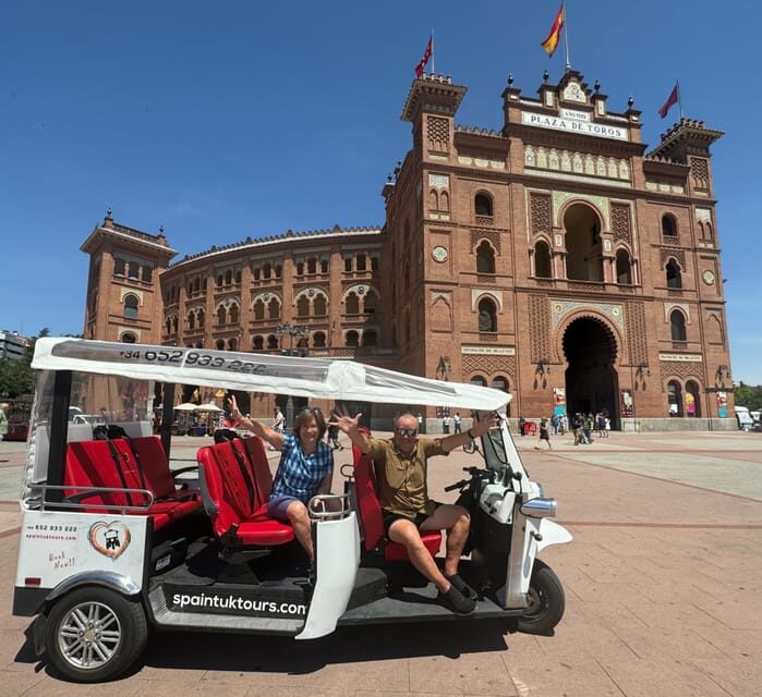 Madrid: Explore the City in an Electric Tuk Tuk - FAQ