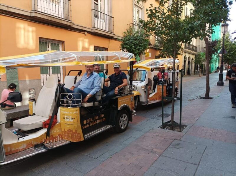 madrid-modern-tour-with-private-guide-in-yellow-tuk-tuk