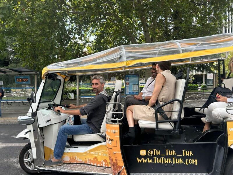 madrid-panoramic-tour-with-private-guide-in-yellow-tuk-tuk