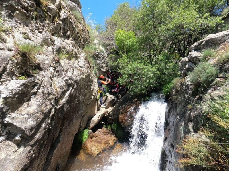 madrid-private-canyoning-adventure-tour-with-transport
