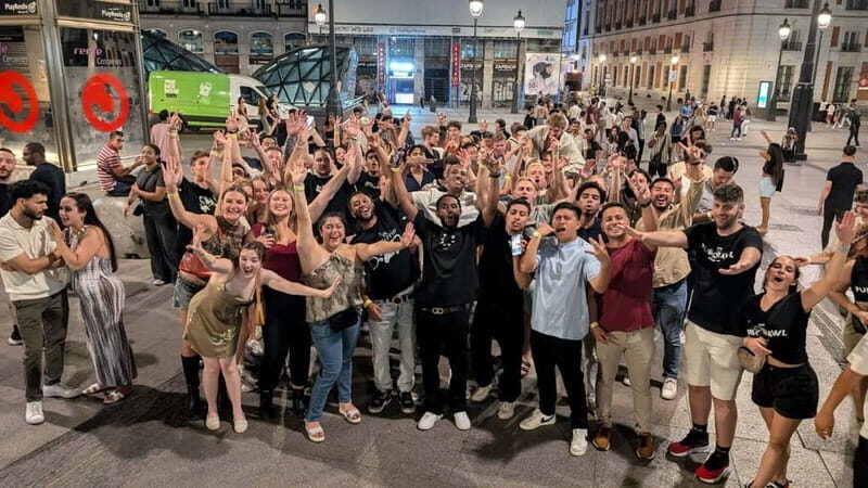 Madrid: Pub Crawl & Club Tour - Key Points