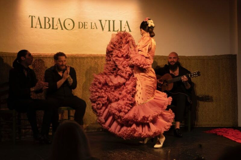 madrid-the-villa-flamenco-show-table