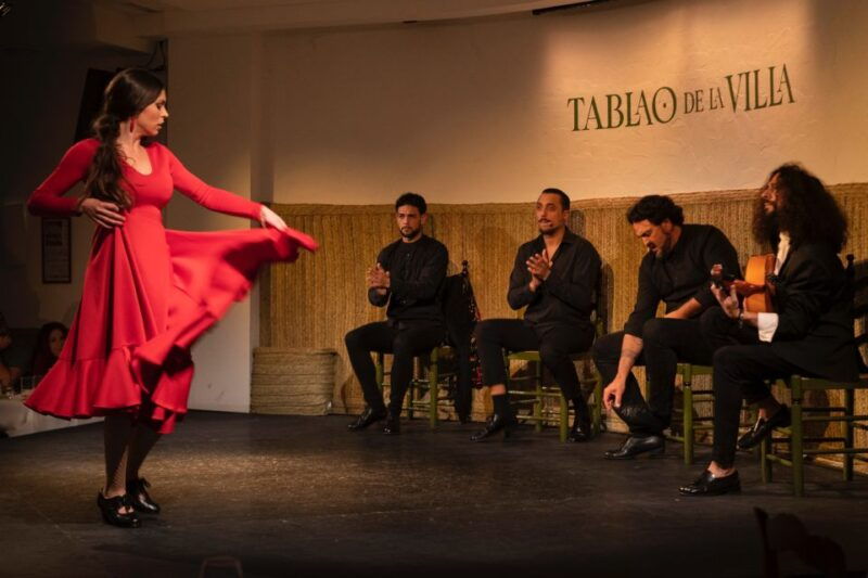 madrid-the-villa-flamenco-show-table