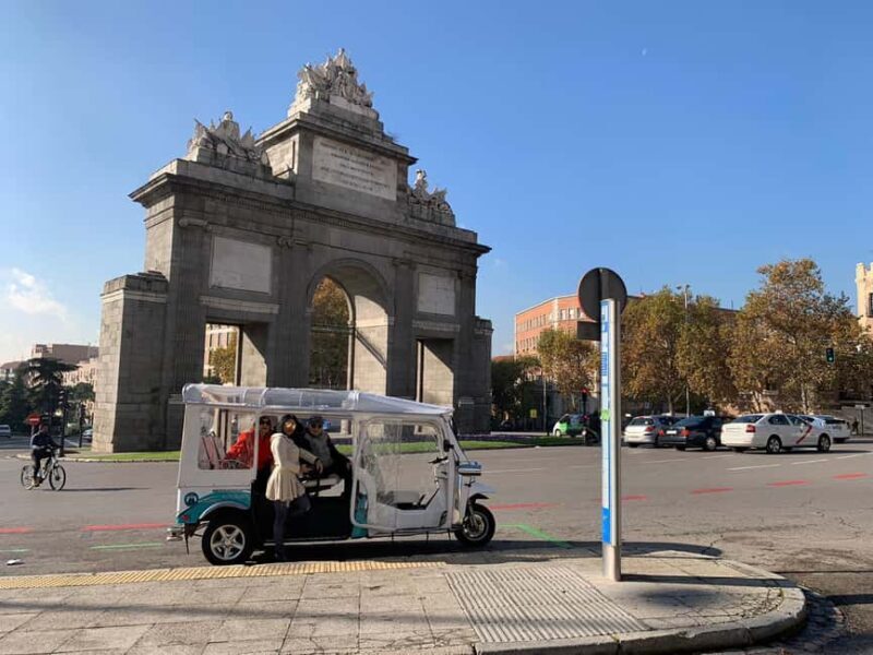 Madrid Tuk Tuk Highlights tour - Key Points