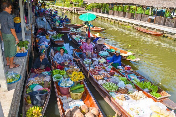 Maeklong Railway Market, Tha Kha Floating Market And The Hidden Gems - Temples and Riverside Delights