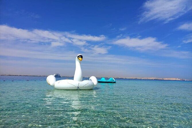 Magawish Island By Private Speedboat with Snorkeling - Hurghada - Relaxing and Snacking Onboard
