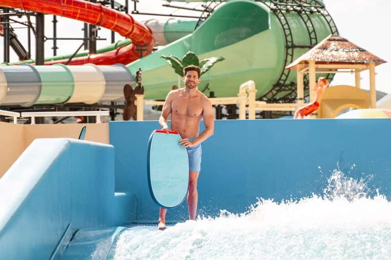 Magic Sports Hotel Day Pass with Water Park Access - Food, Drinks, and Relaxation