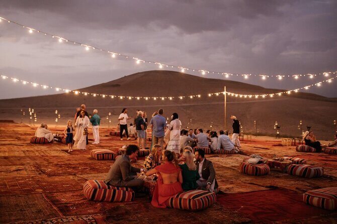 Magical Dinner In Agafay Desert & Sunset Experience From Marrakech - What is the Experience Like?