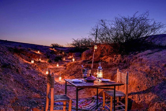 Magical Dinner In Agafay Desert & Sunset Experience From Marrakech - The Itinerary: What’s Included?