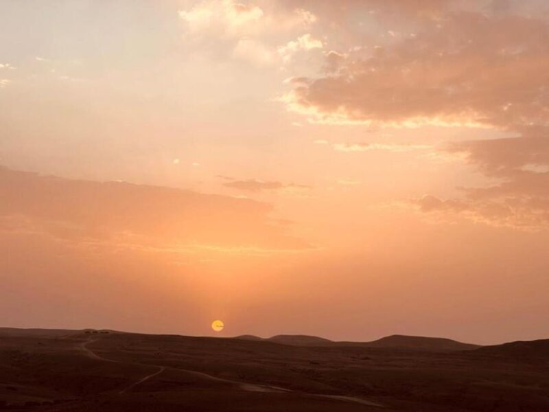 Magical Dinner In Agafay Desert & Sunset Experience - The Itinerary and What You Can Expect