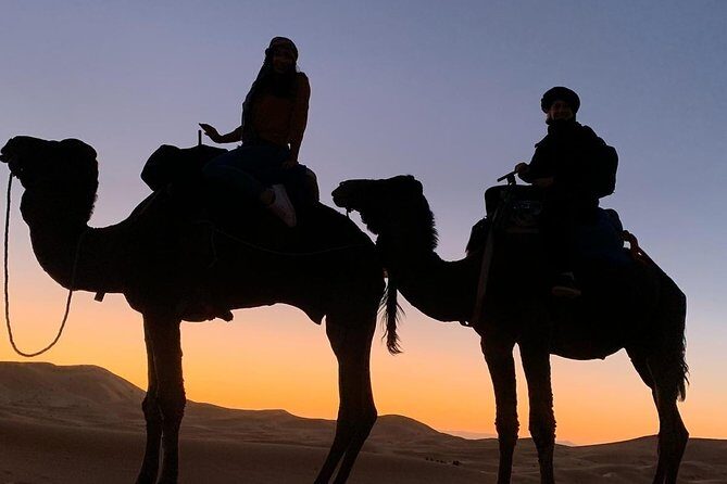 Magical dinner in Agafay desert Sunset with camel Ride - Key Points