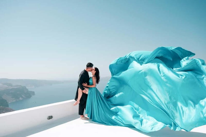 Magical Flying Dress Photoshoots in Oia or Imerovigli - Who Will Love This Experience?