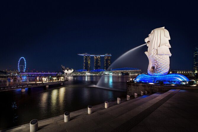 Magical Marina Bay Night Walking Tour - Key Points