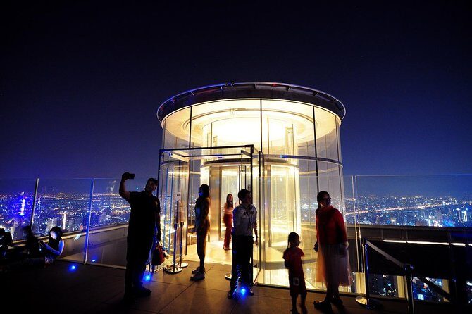 Mahanakhon SKY WALK Ticket with Pick-up - Bangkok's Highest Observation Deck - The Rooftop Experience
