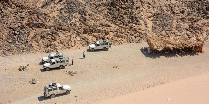 Makadi Bay: Mega Tour Jeep, ATV, Buggy, Camel, Dinner & Show - Key Points