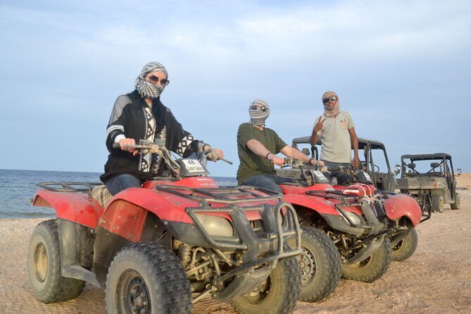 Makadi Bay: Sea and Desert 2 Hour Quad Bike Experience - The Itinerary in Detail