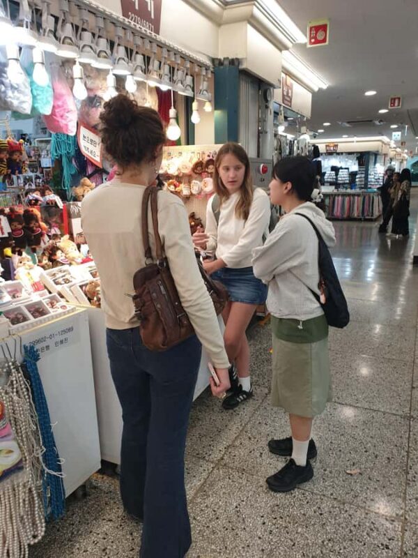 Make Your Own Beaded Necklace & Explore Dongdaemun Market - Journey to the Hanok Studio