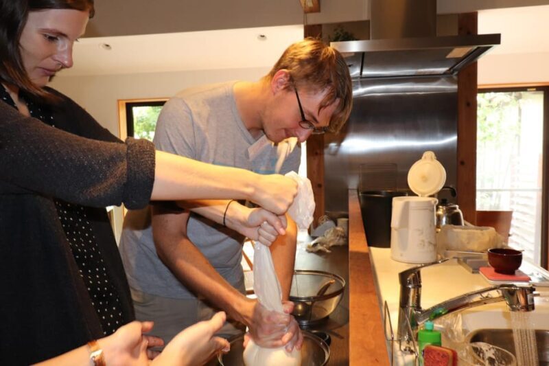 Making Fresh To-fu from soybeans in Kyoto - FAQ