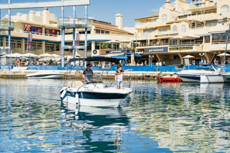 malaga-boat-rental-without-a-license-for-dolphin-watching