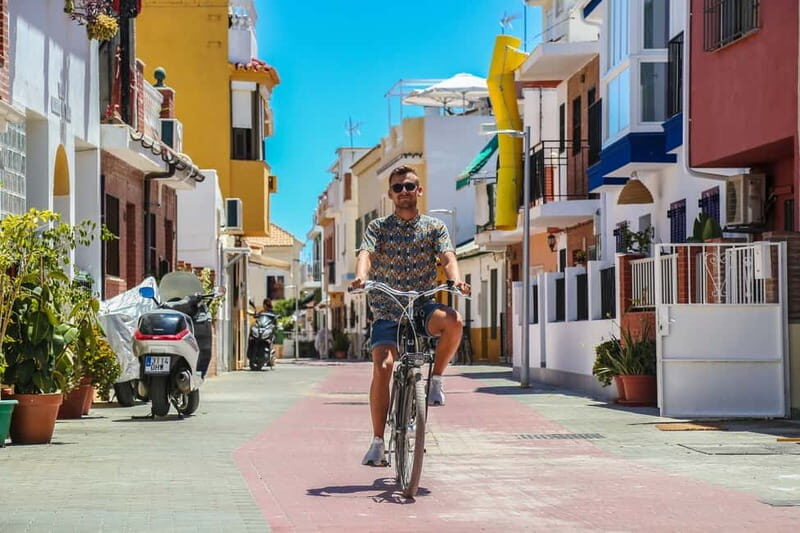 Malaga: Castle Hill and Fisherman Village E-Bike Tour - Key Points