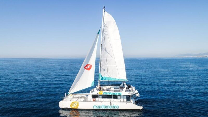 malaga-catamaran-sailing-trip-with-sunset-option