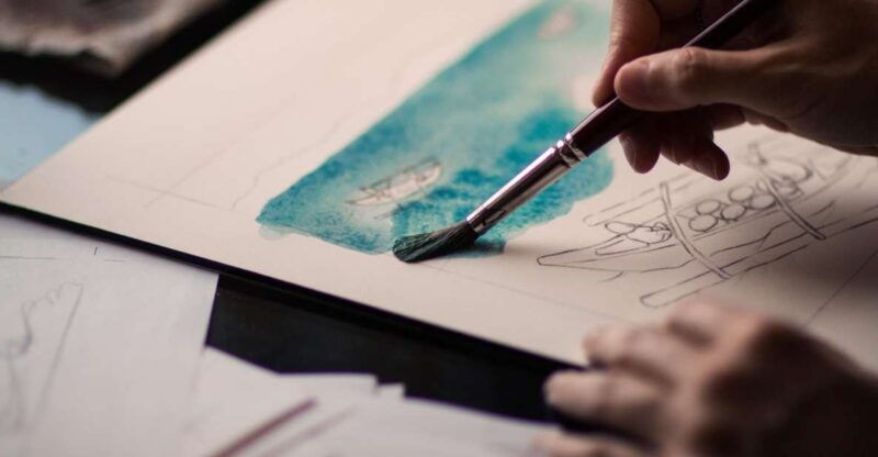 malaga-drawing-painting-lesson-outdoors