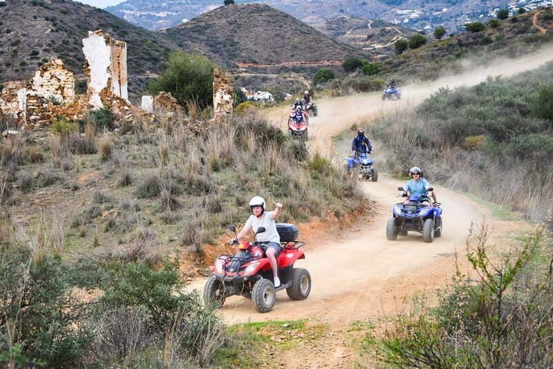 Málaga: Off-road 1-hour Guided Quad Biking in Mijas Mountain - What to consider before booking