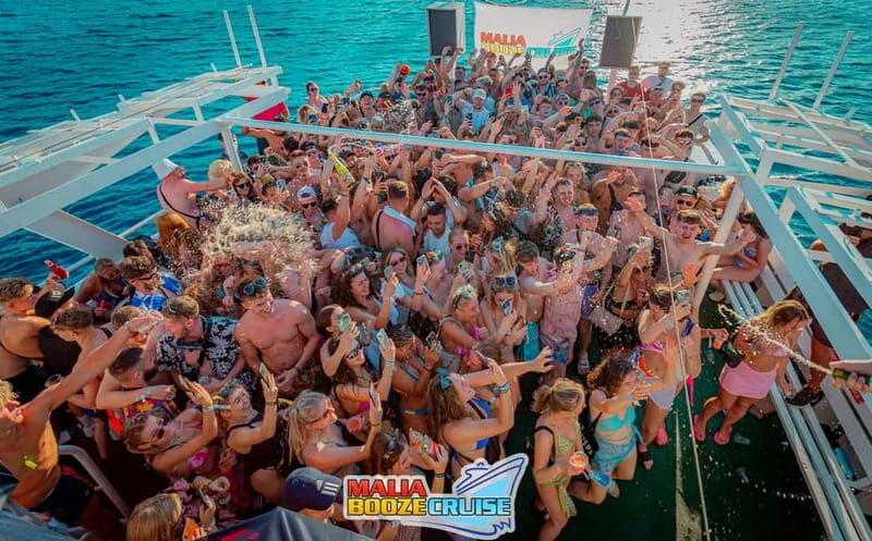 Malia: Booze Cruise Boat Party with Live Dj - The Sum Up