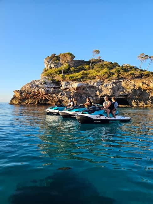 MALLORCA: CALA D'OR JET SKI TOUR, SUNRISE OR SUNSET - Mallorca: Cala dOr Jet Ski Tour, Sunrise or Sunset