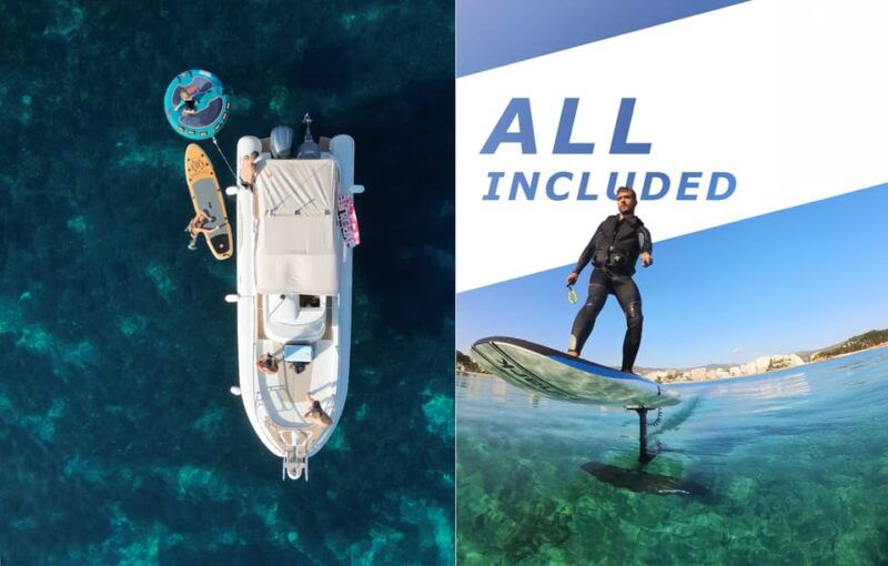 mallorca-private-watersports-boat-efoil-lunch-drinks-sup