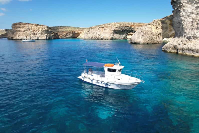 malta-blue-lagoon-comino-gozo-private-boat-cruise-trip
