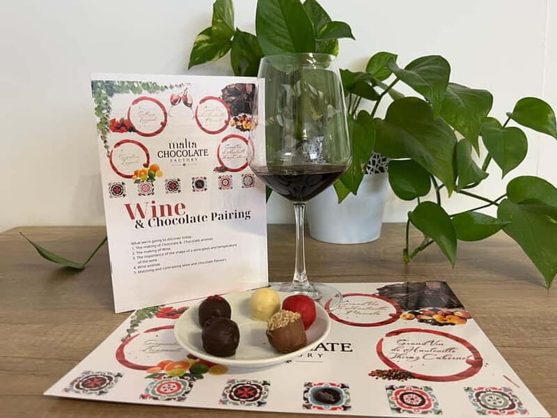 Malta: Wine and Chocolate Pairing Experience - Key Points