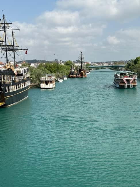 Manavgat River Cruise & Bazaar +Waterfall Tour: Side, Alanya - Transportation & Logistics