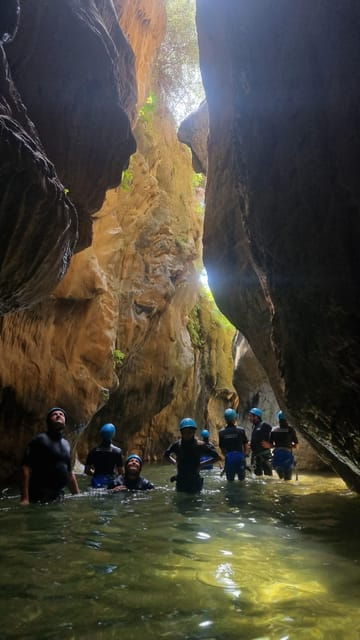marbella-beginner-canyoning-tour-with-safety-equipment