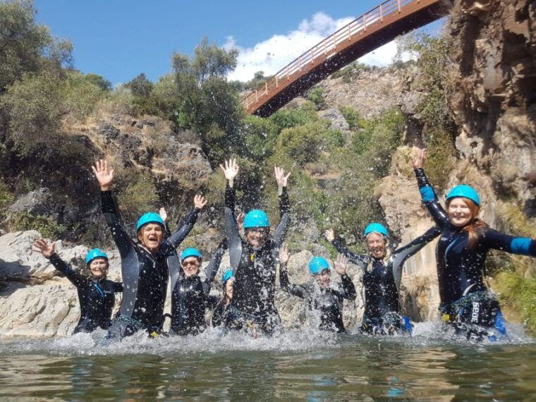 marbella-beginner-canyoning-tour-with-safety-equipment