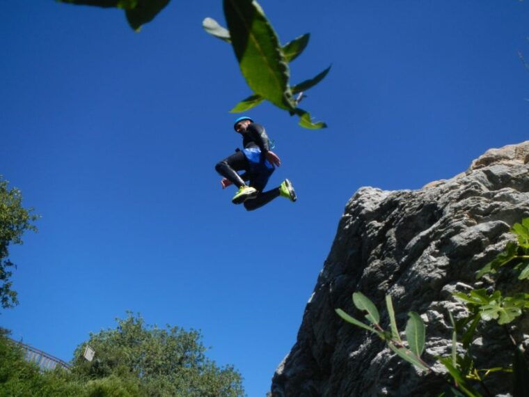 marbella-beginner-canyoning-tour-with-safety-equipment