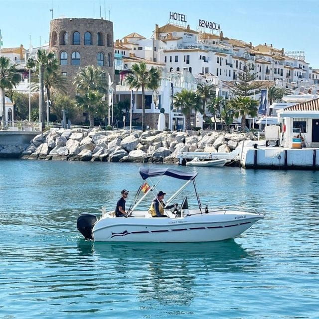 marbella-boat-rental-drive-yourself-with-dolphin-sighting